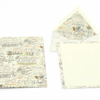 Portfolio Writing Sheets, Note Cards, Italian Stationery: PRIMAVERA