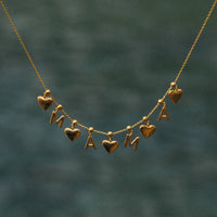Pack 10 Letter Charms | Jewelry Gold Gift Waterproof