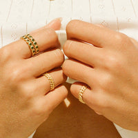 Laurea Ring | Jewelry Gold Gift Waterproof