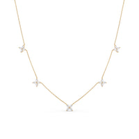 Floral Diamond Necklace