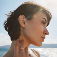 Rosie Mini Ring | Jewelry Gold Gift Waterproof: S