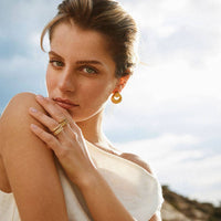 Amalia Ring | Jewelry Gold Gift Waterproof: M