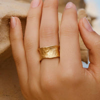 Lucca Ring | Jewelry Gold Gift Waterproof: S