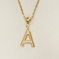 Pack 10 Letter Charms | Jewelry Gold Gift Waterproof