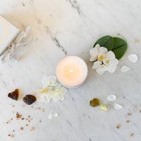 Perfume Candle in Homespun Linen