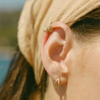 Laurea Ear Cuff | Jewelry Gold Gift Waterproof