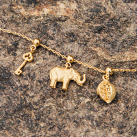 Luzón Charm | Jewelry Gold Gift Waterproof: Charm + Chain Necklace