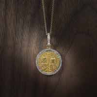 Ancient Byzantine Coin Basil, The first with Constantine