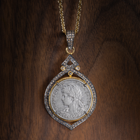 Antique French Liberty Head Coin