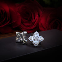 Quatrefoil Clover Diamond Earrings