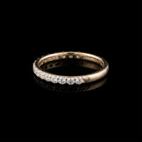 Diamond Half Ring