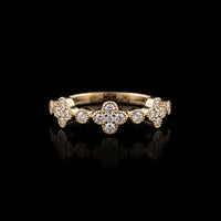 Diamond Clover Ring