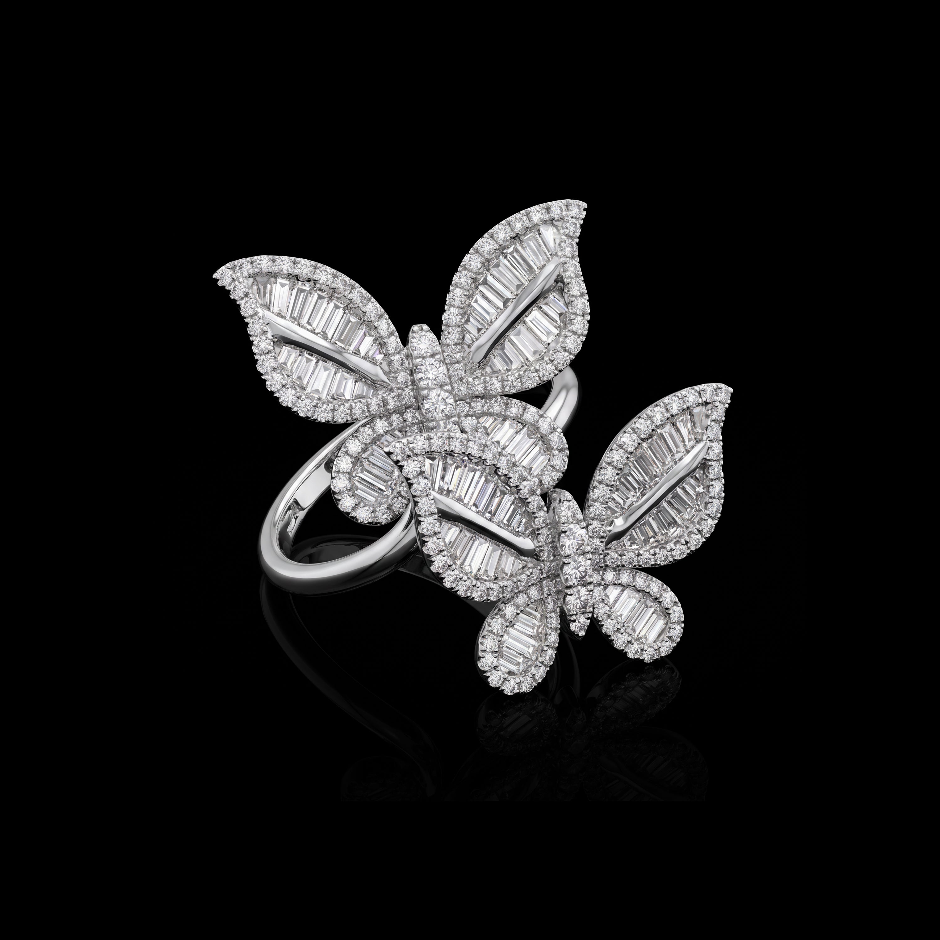 Effy Double Butterfly Ring – Anthea Le Jardin