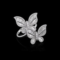 Effy Double Butterfly Ring