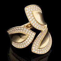 Effy Diamond Border Wrap Ring