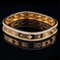 Spread Love Square Diamond Bangle