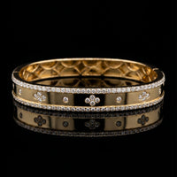 Spread Love Square Diamond Bangle
