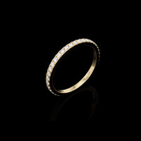 Diamond French-Set Band