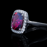 Rubellite Tourmaline Ring