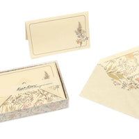Boxed Fold Over Cards Medium, Note Cards, Italian Stationery: PRIMAVERA