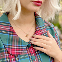 FABLE Enamel Robin Necklace