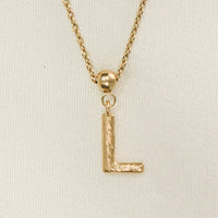 Pack 10 Letter Charms | Jewelry Gold Gift Waterproof