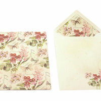 Portfolio Writing Sheets, Note Cards, Italian Stationery: PRIMAVERA