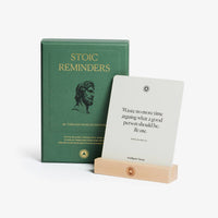 Stoic Reminders Quote Cards - Inspiration, Wisdom, History