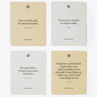 Stoic Reminders Quote Cards - Inspiration, Wisdom, History