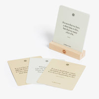Stoic Reminders Quote Cards - Inspiration, Wisdom, History
