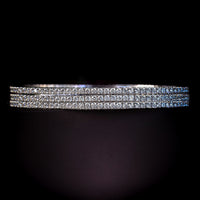 Anthea Le Jardin Diamond Flex Bangle White Gold