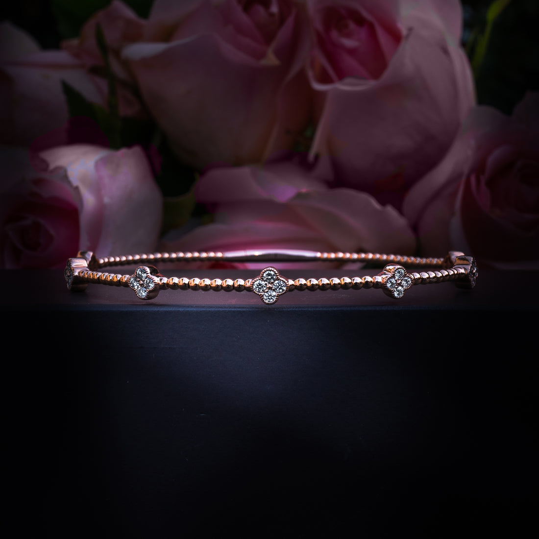 Anthea Le Jardin Diamond Flex Bangle