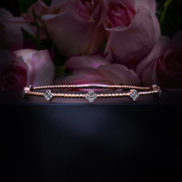 Anthea Le Jardin Diamond Flex Bangle