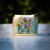 Peonies for Mom 2" Cuff