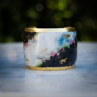 Love Blossoms in the Dark 2" Cuff