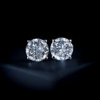 Anthea Le Jardin Diamond Stud Earrings