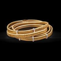 Flex Wrap Bracelet with 5 Diamond Bars