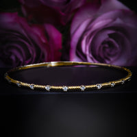 Anthea Le Jardin Diamond Flex Bangle