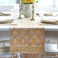 Table Runner, 14"x92", Castile Mustard