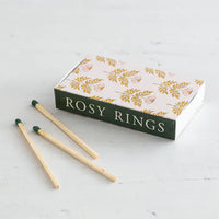 Rosy Rings Dark Green Matchbox