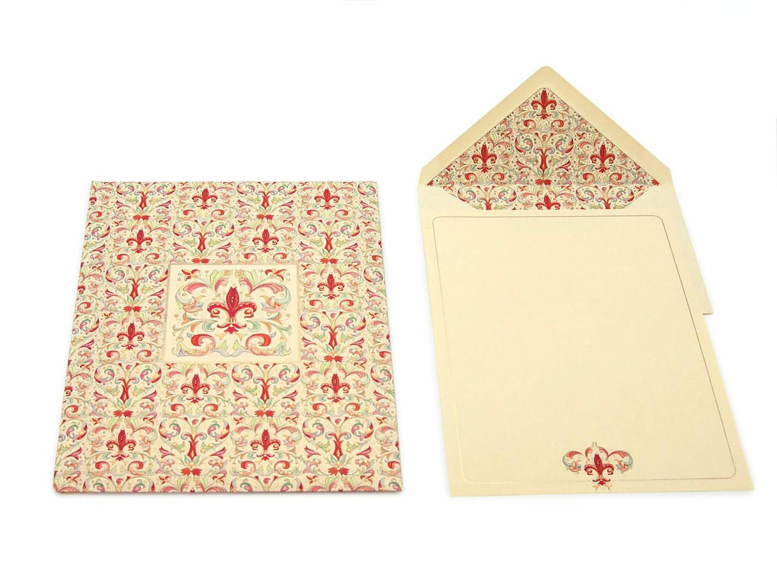 Portfolio Writing Sheets, Note Cards, Italian Stationery: PRIMAVERA