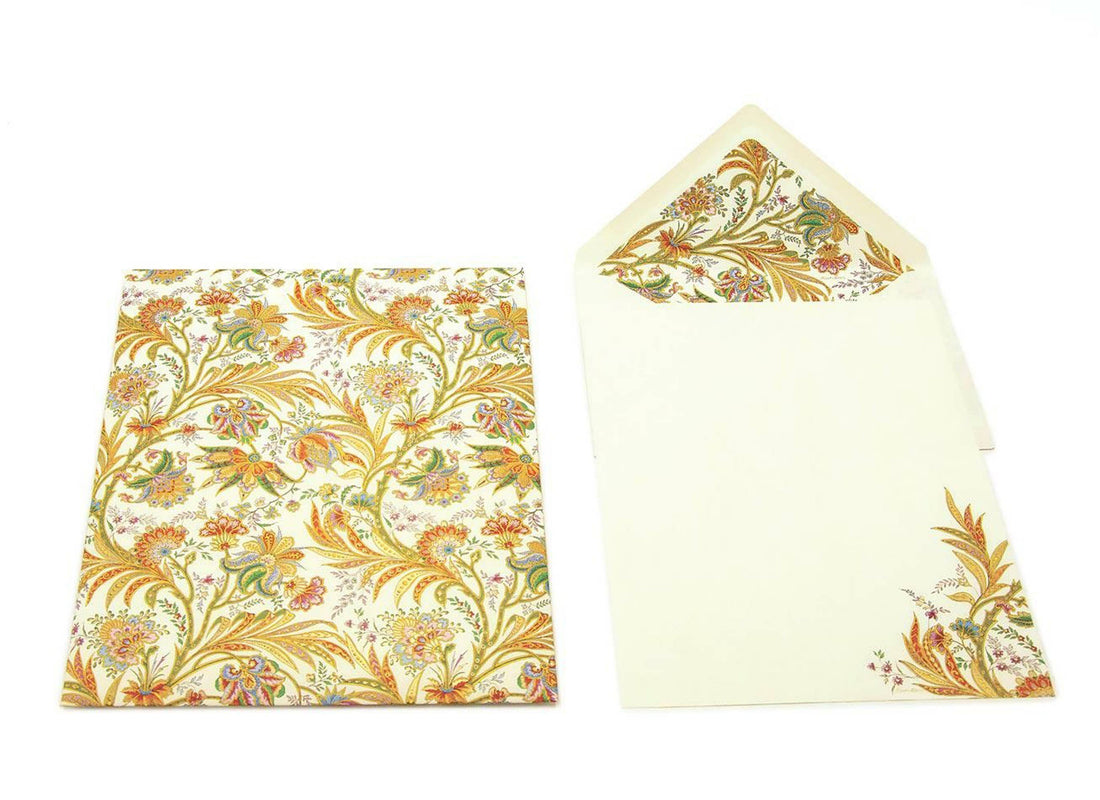 Portfolio Writing Sheets, Note Cards, Italian Stationery: PRIMAVERA