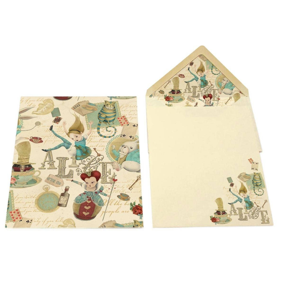 Portfolio Writing Sheets, Note Cards, Italian Stationery: PRIMAVERA