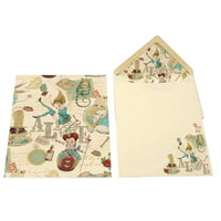 Portfolio Writing Sheets, Note Cards, Italian Stationery: PRIMAVERA