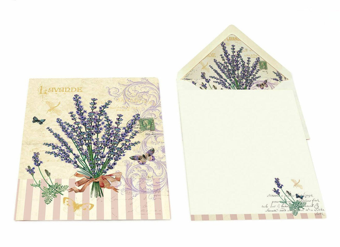 Portfolio Writing Sheets, Note Cards, Italian Stationery: PRIMAVERA