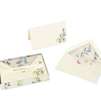 Boxed Fold Over Cards Medium, Note Cards, Italian Stationery: GIGLIO
