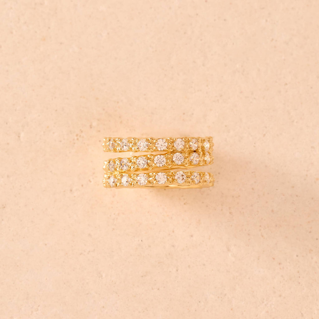 Amalia Ring | Jewelry Gold Gift Waterproof: M