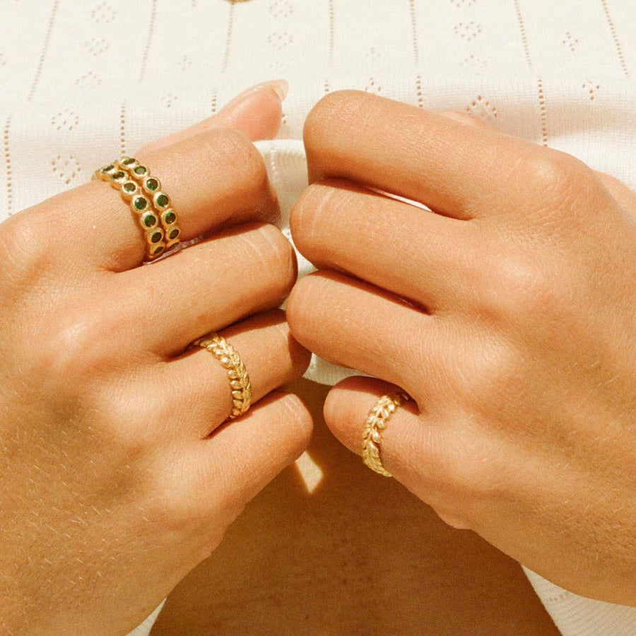 Laurea Ring | Jewelry Gold Gift Waterproof