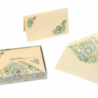 Boxed Fold Over Cards Medium, Note Cards, Italian Stationery: PRIMAVERA