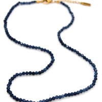 Short Sapphire Stone Necklace - N9-200SP